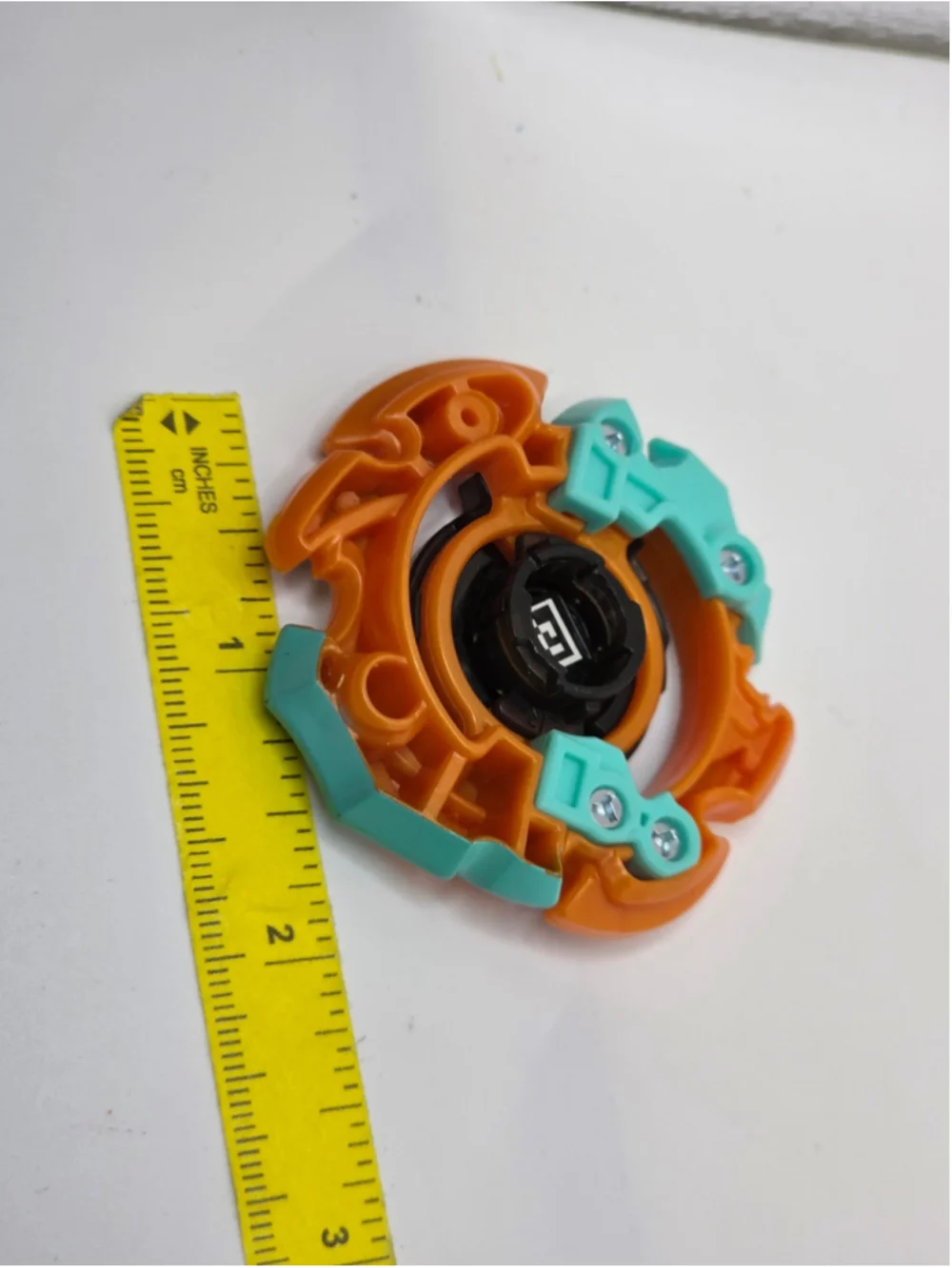 Beyblade Burst Orange Silver Blue Teal Battle Top Spinning Toy Colorful